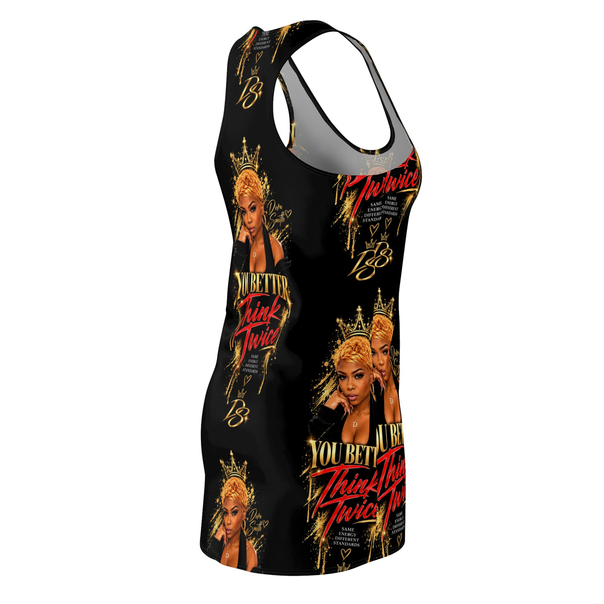 Dora Smith “You Better Think Twice” Racerback Dress