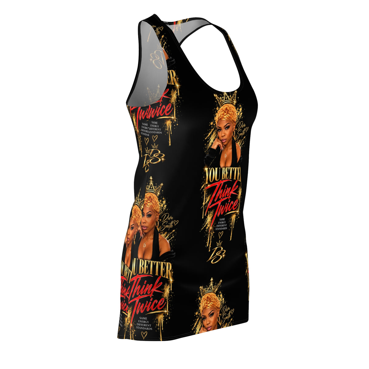 Dora Smith “You Better Think Twice” Racerback Dress