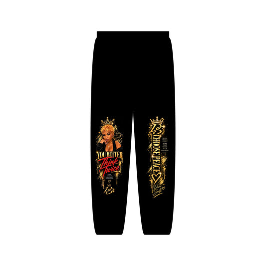 Dora Smith “ I Choose Peace” Signature Joggers